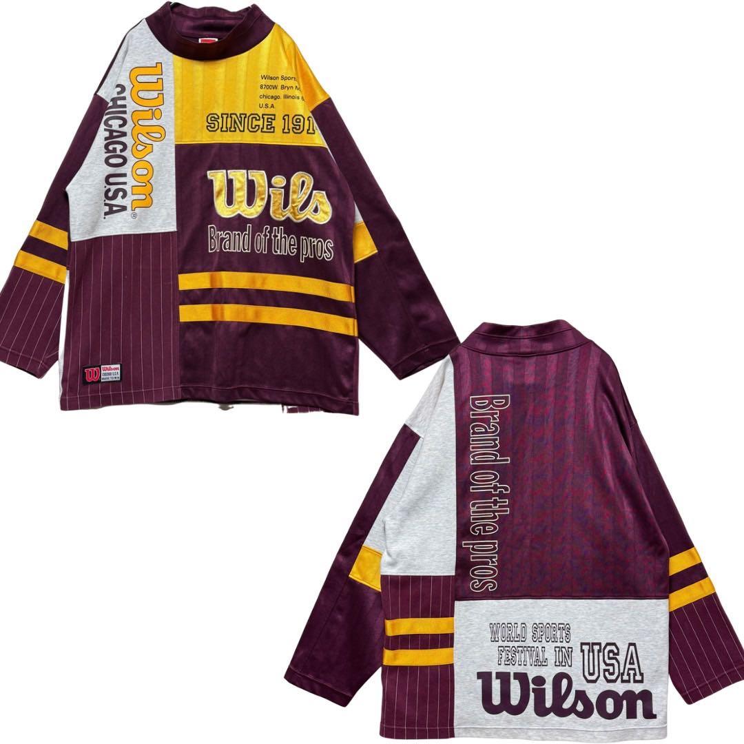 90s wilson ウィルソン シカゴ USA スウェット セットアップ M
