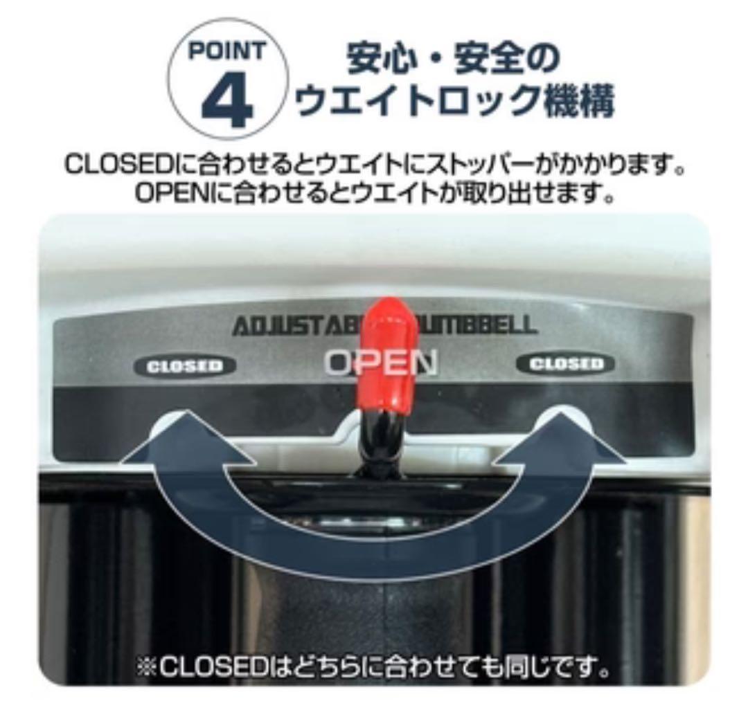 ダンベルブロック22kg