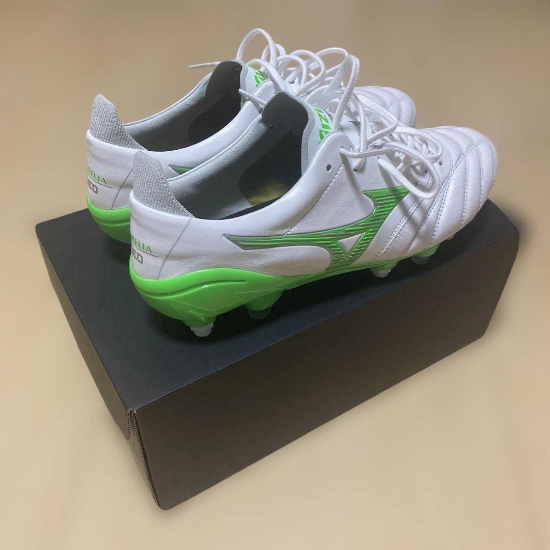 ★新品 ミズノ サッカースパイク モレリアネオ4JAPAN MIX 25.5★