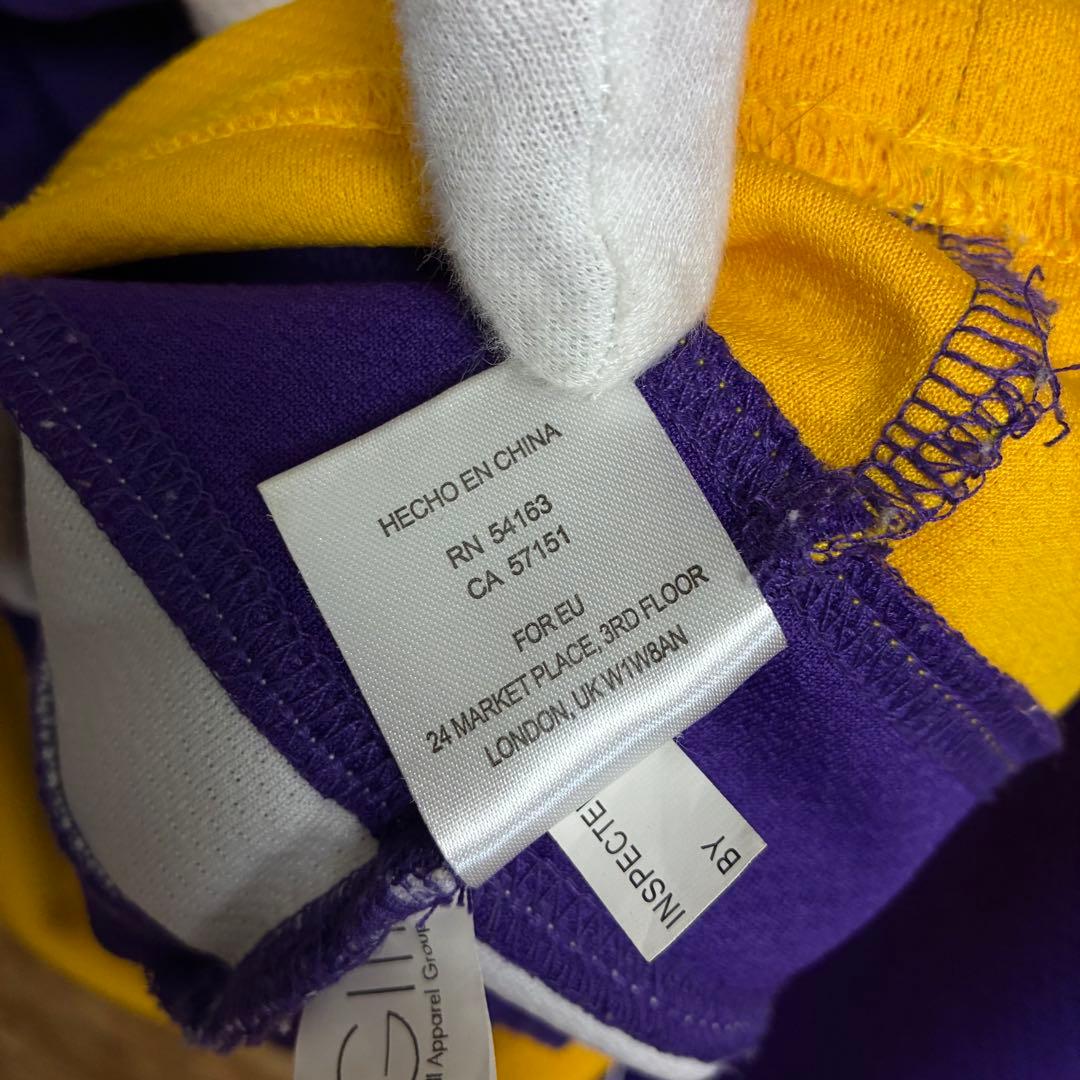 ★STARTER×L.A.LAKERS★ゲームシャツ★サイズM★古着★送料無料★