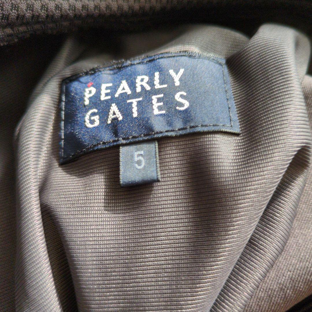 PEARLY GATES メッシュパンツ グレー　size5