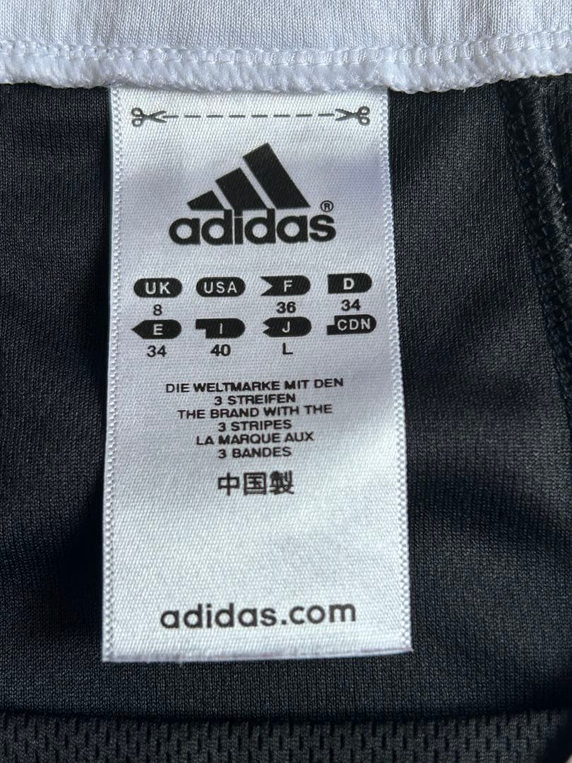 adidas テニスウェア 黒　ペアセットアップ　サイズL（OT）