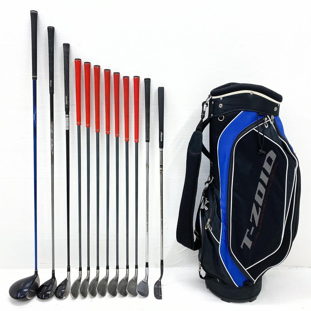 【豪華‼】 MIZUNO ミズノ メンズ ゴルフクラブ 初心者セット 12本 R