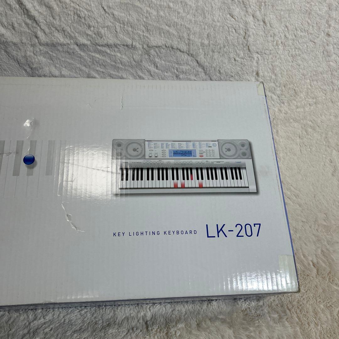 【美品】カシオキーボード スタンド付き　CASIO LK-207