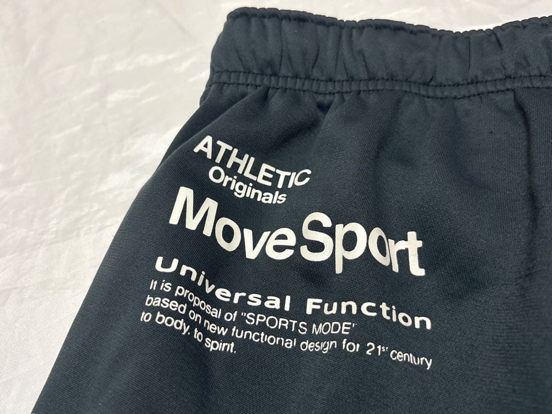 デサント　Move Sport フード付きジャージ 上下セット　ブラック　M