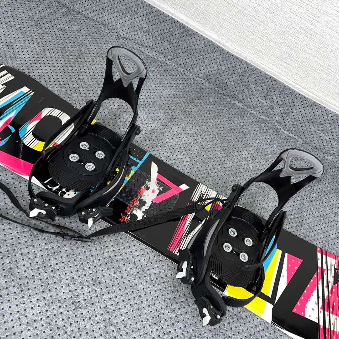 ５回使用 キッズスノーボード ZUMA 110cm×バイン×ダイヤルブーツ