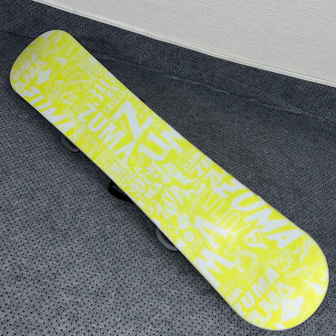 ５回使用 キッズスノーボード ZUMA 110cm×バイン×ダイヤルブーツ