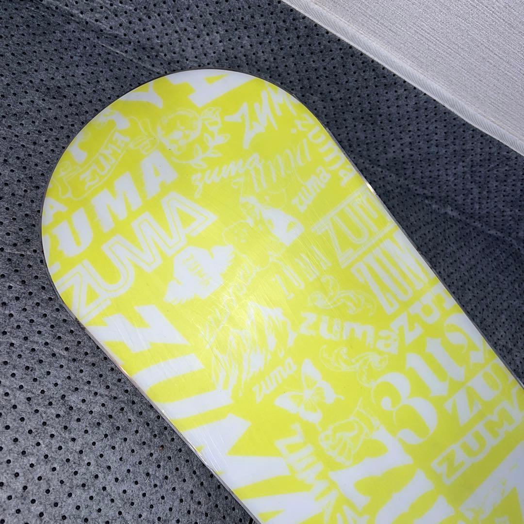５回使用 キッズスノーボード ZUMA 110cm×バイン×ダイヤルブーツ
