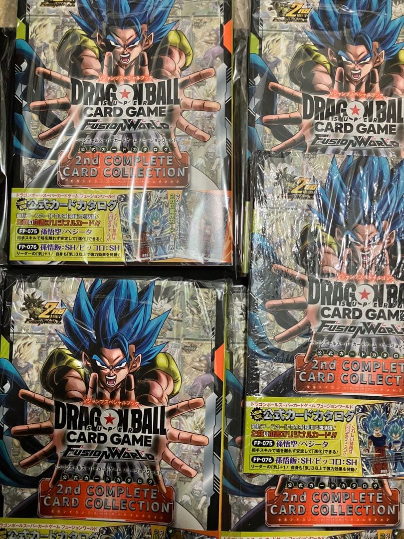 【7冊】新品　ドラゴンボール 公式カードカタログ 2nd COMPLETE