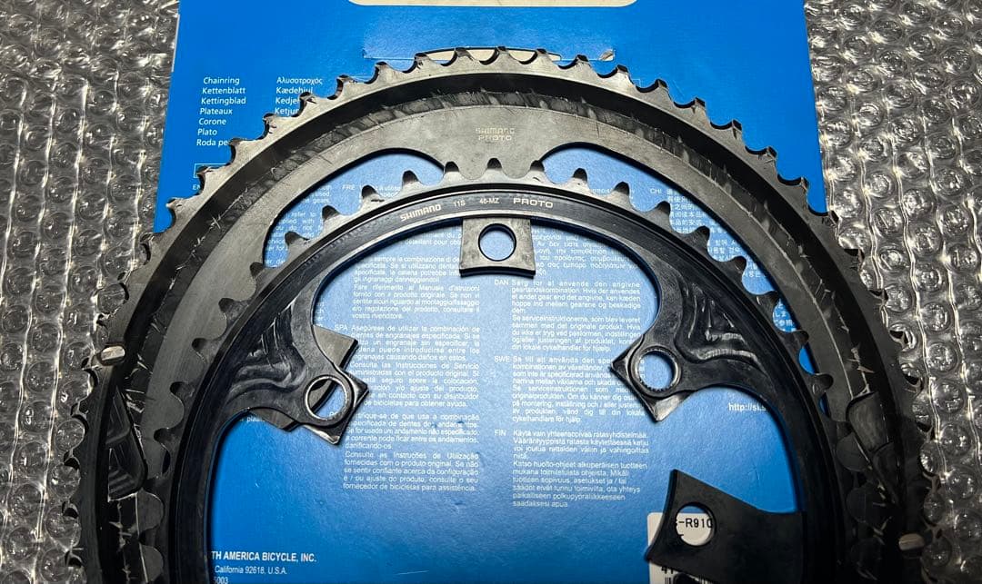 シマノ Dura-Ace R9100 11s チェーンリング 58T プロ支給品