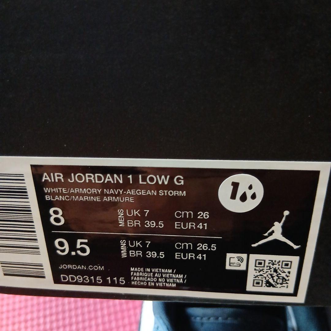 今だけ値下 ナイキ NIKE JORDAN 1 LOW G 26.0cm