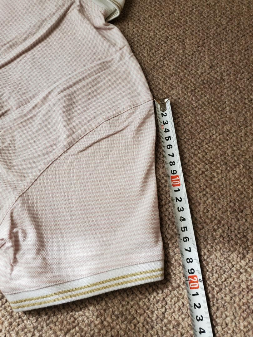 放出！新品未使用zoyストライプポロシャツ 2サイズ