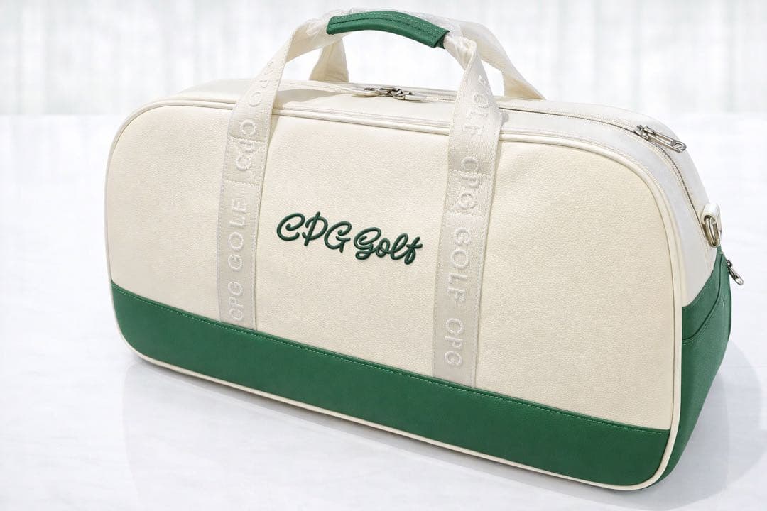 CPG Golf ゴルフバッグ アイボリー/グリーン