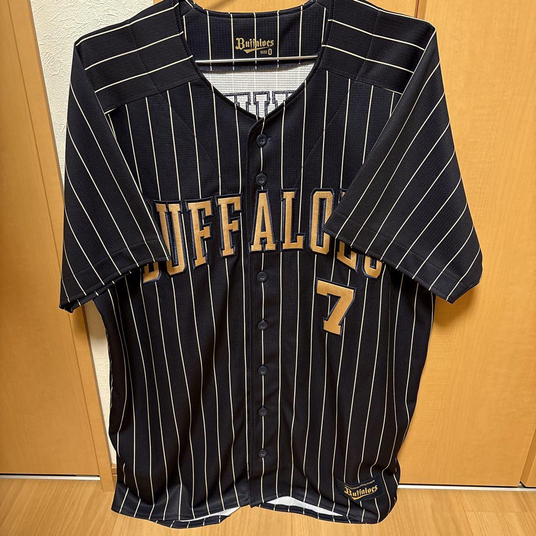 オリックスバファローズ　西川龍馬　サードユニフォーム　O（XL）
