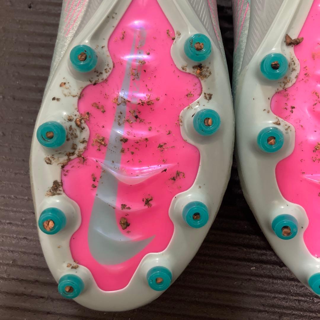 Nike マーキュリアル　ヴェイパー16 エリート　ag グレー/ピンク