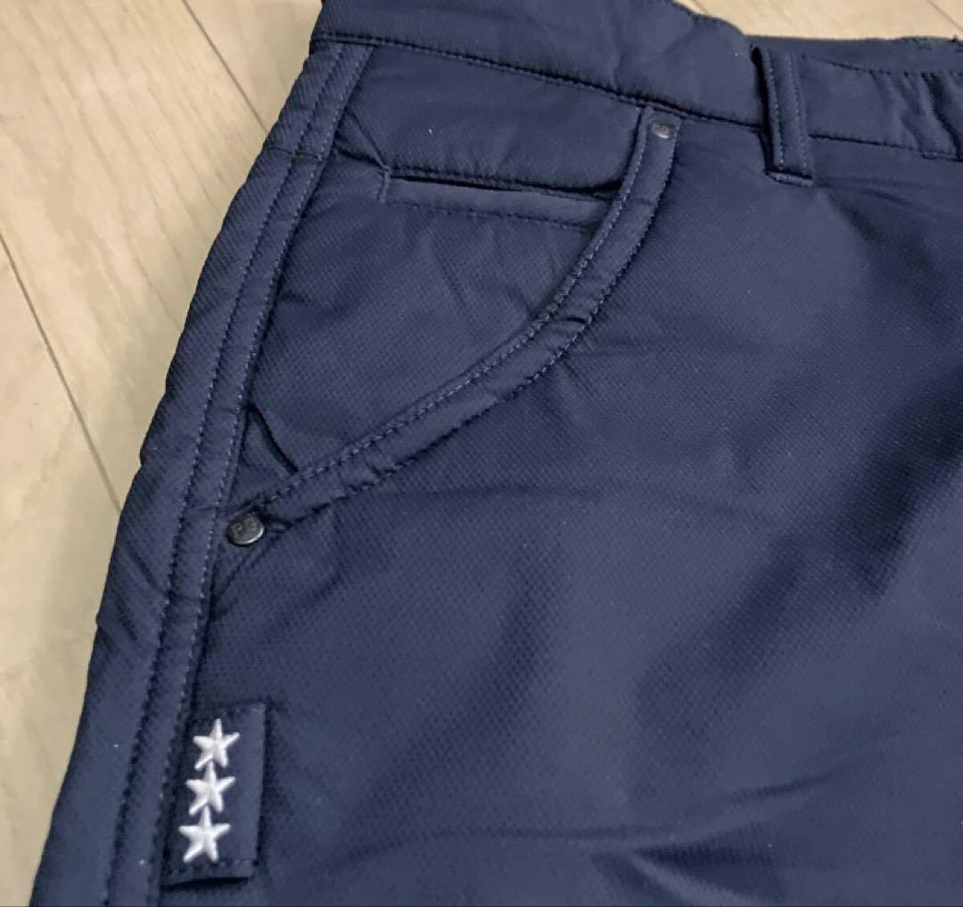 美品★PEARLY GATESパーリーゲイツ中綿入パンツストレッチパンツ 4