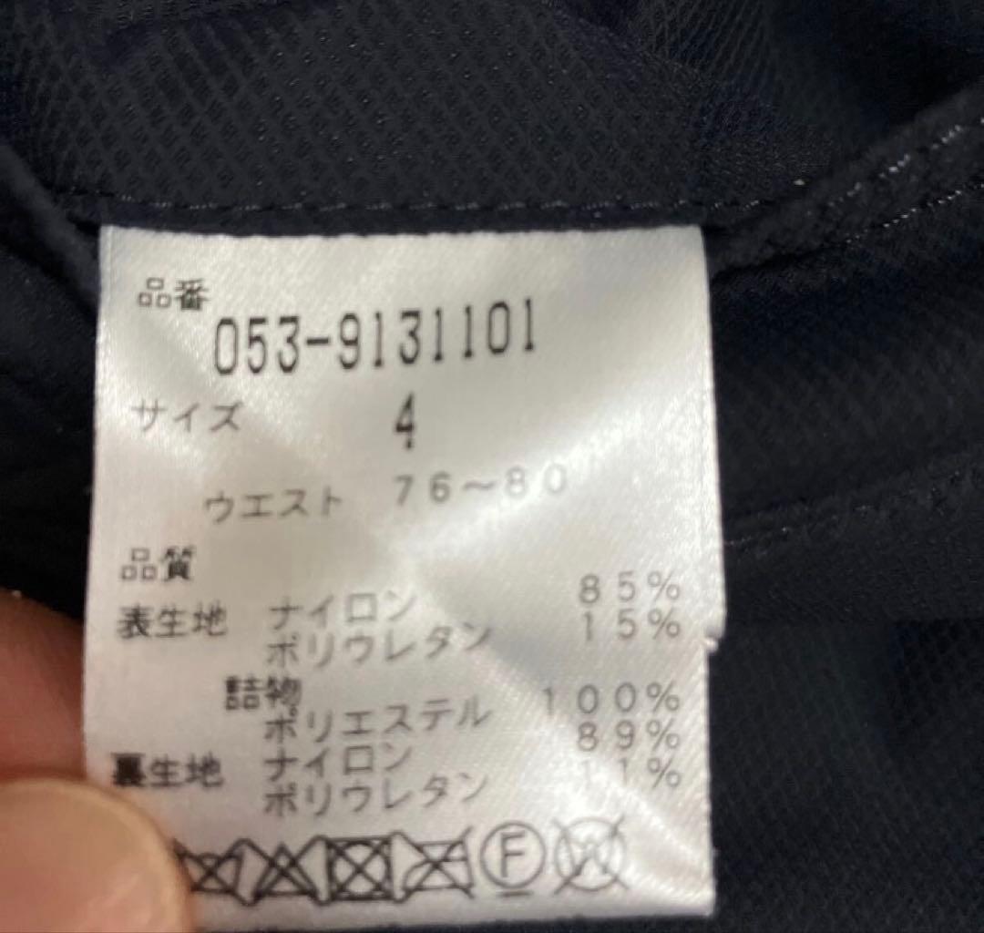 美品★PEARLY GATESパーリーゲイツ中綿入パンツストレッチパンツ 4