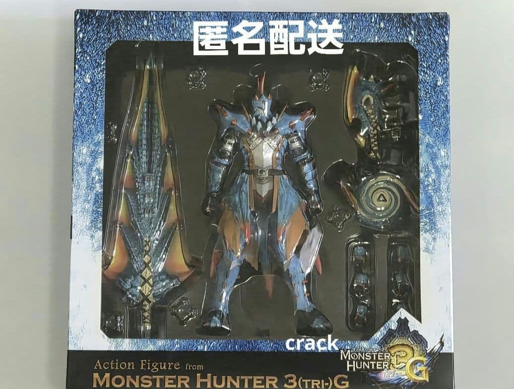 【専用】モンハンー4 フィギュア レウスシリーズ装備ハンター 剣士 モンハン3