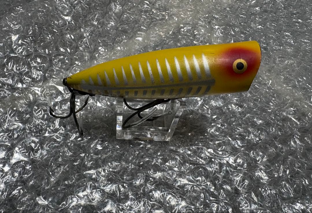 オールドヘドン　チャガースプーク　1950年代　口黒　金目　HEDDON ルアー