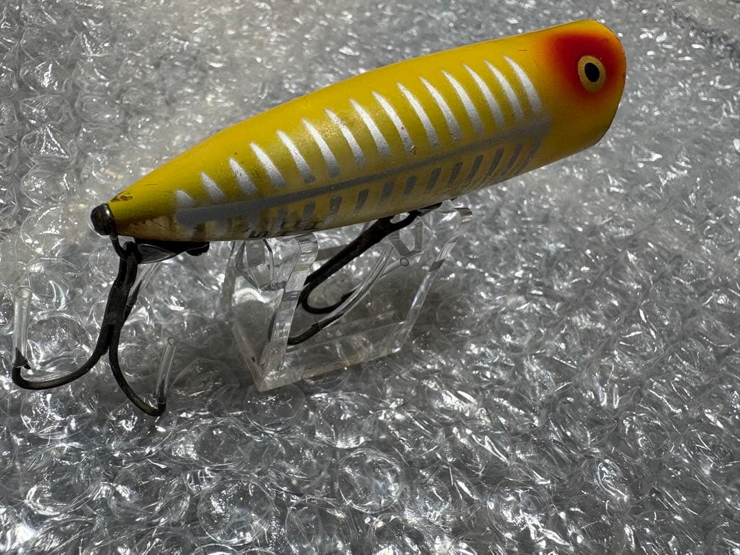 オールドヘドン　チャガースプーク　1950年代　口黒　金目　HEDDON ルアー