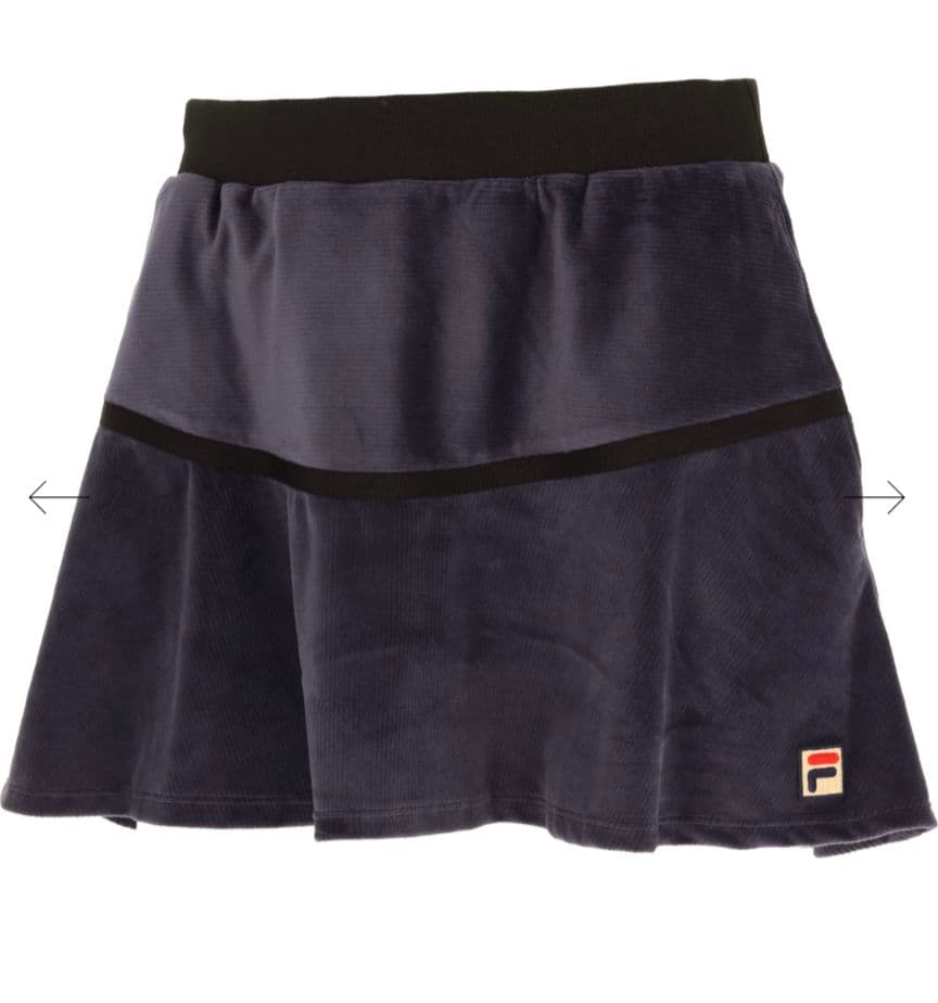FILA テニスウェア　セットアップ　上下　ゲームシャツ＆スコート　レディース