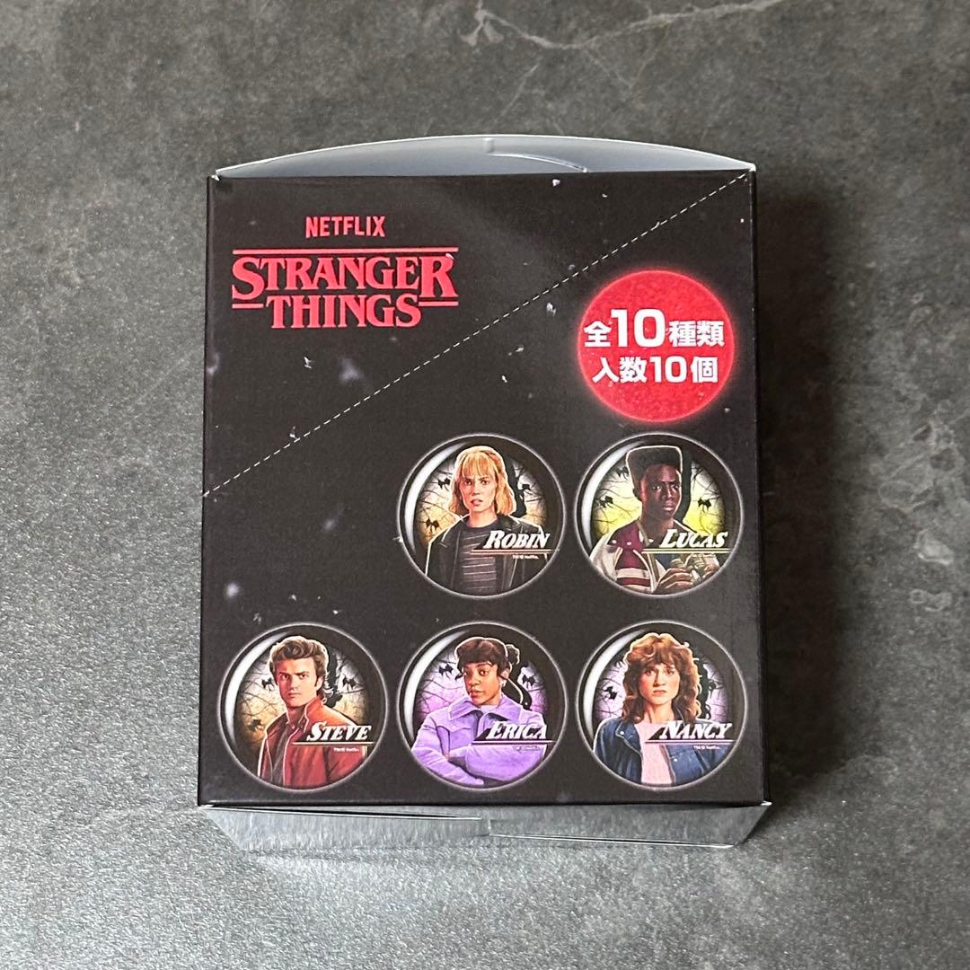 ストレンジャーシングス グリッターカンバッジコレクション 全10種類