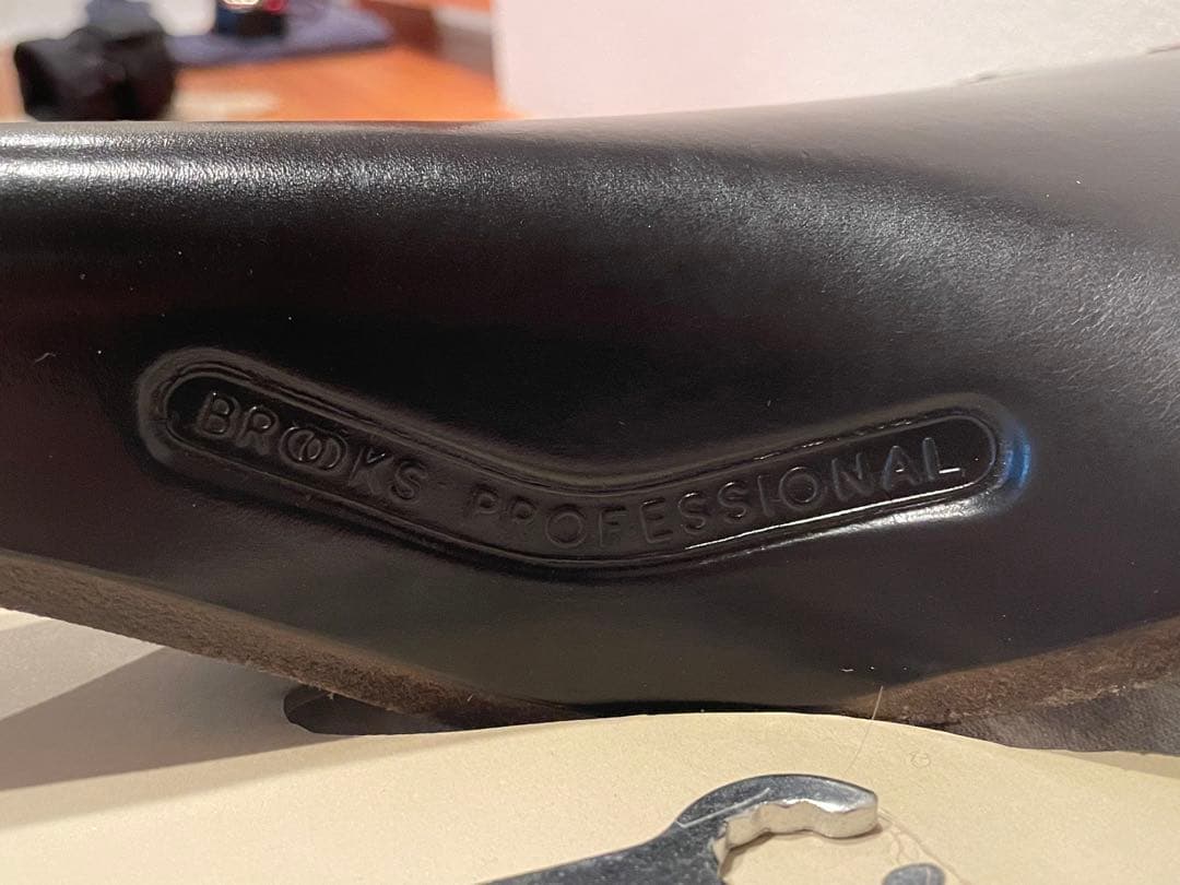 【美品】ブルックス BROOKS team pro B232H レインカバー付き