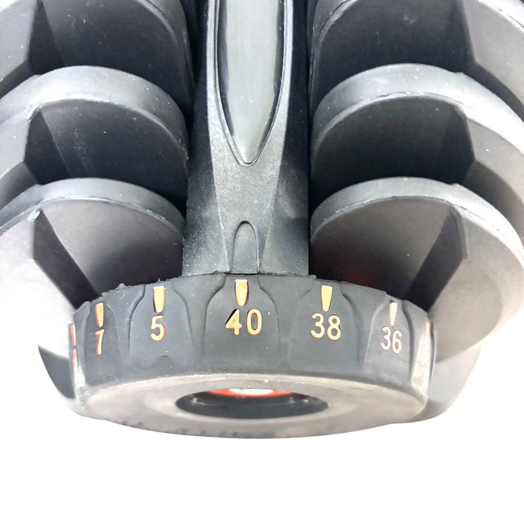 限界突破40kg 可変式ダンベル｜高重量対応モデル １個 宅トレ ②/②