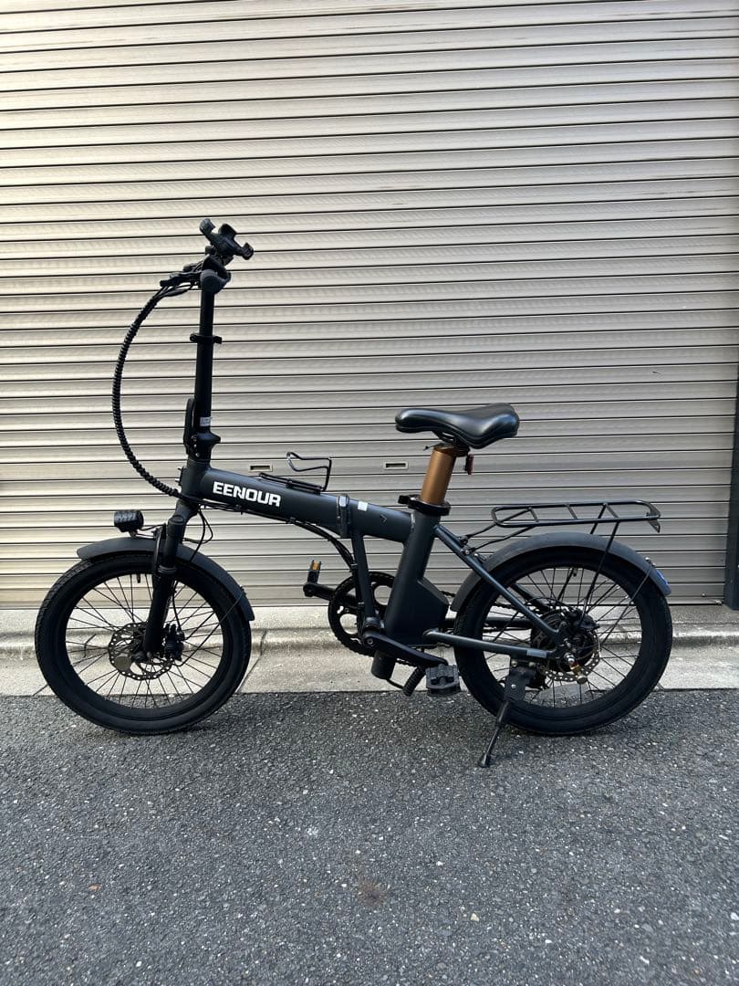値下げ　EENOUR C4電動アシスト自転車　折りたたみ　JK 女子高生　大阪