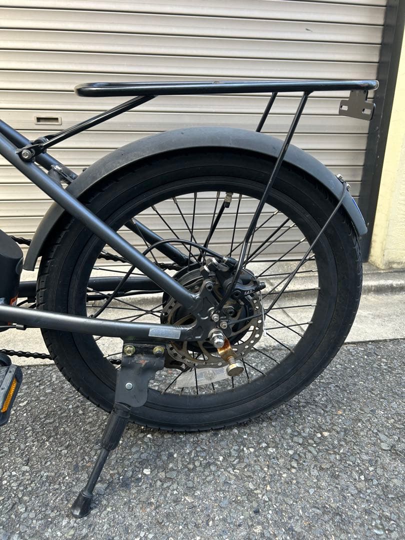 値下げ　EENOUR C4電動アシスト自転車　折りたたみ　JK 女子高生　大阪