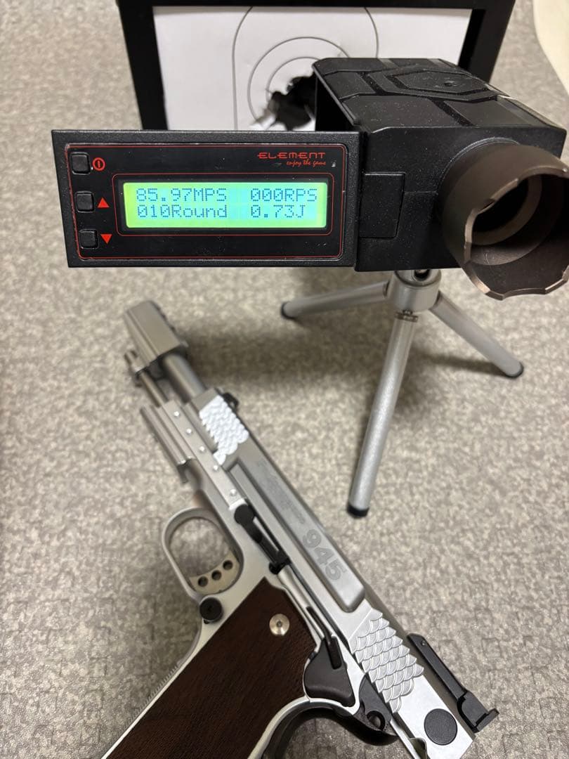 KSC / M945 フルハウス シルバー ブラック 2丁セット ケース付き