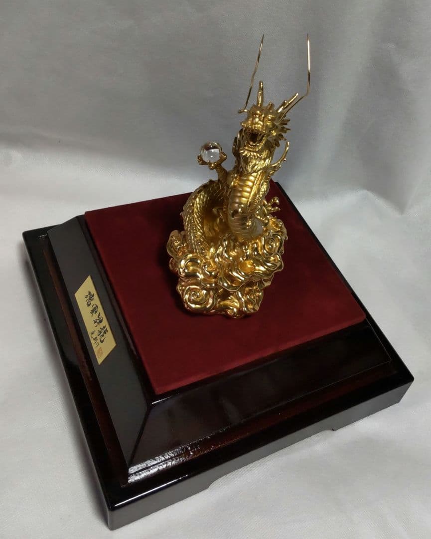 瑞雲昇龍 ドラコン 置物 〖大淵 光則〗作