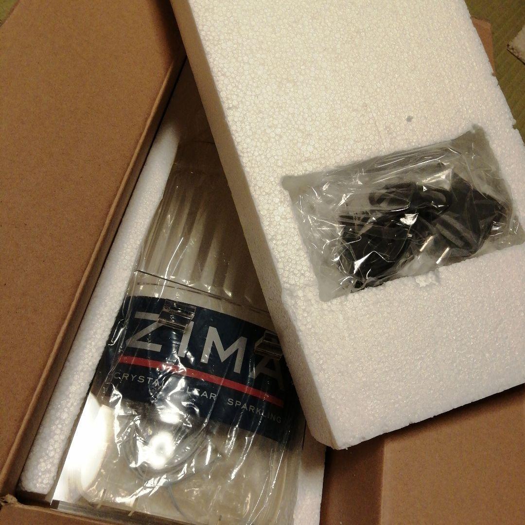 ZIMA　 LEDクリアボトルサイン　非売品