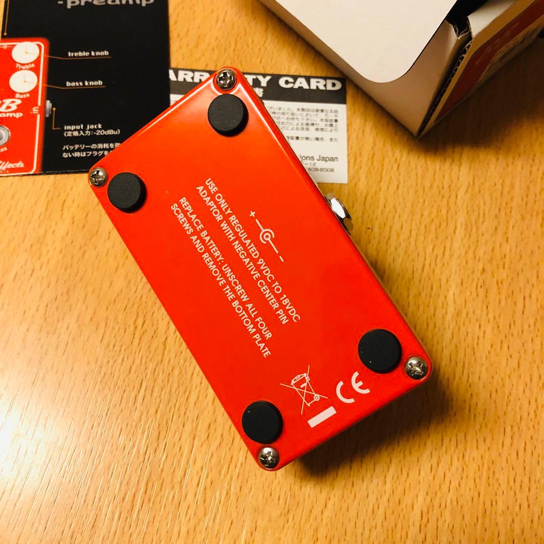 Xotic BB Preamp V1.5 オーバードライブ ブースター