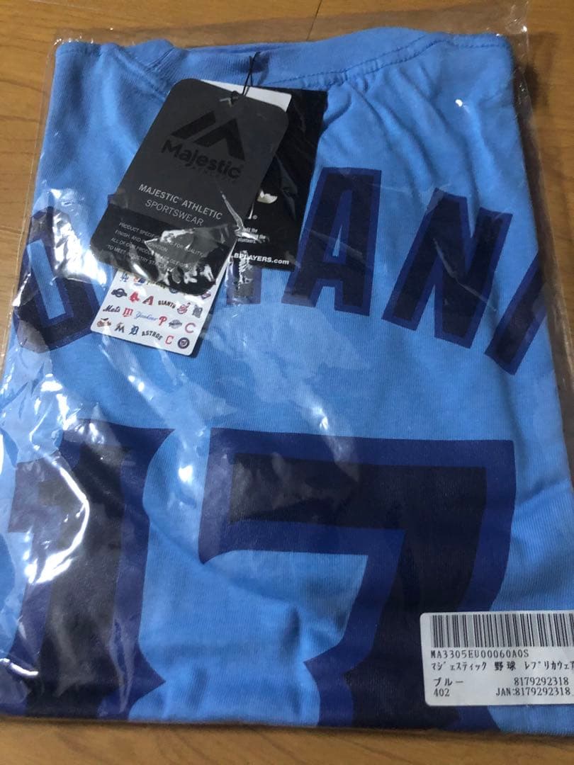 キッズ 140 水色 大谷翔平 エンゼルス TシャツAngels