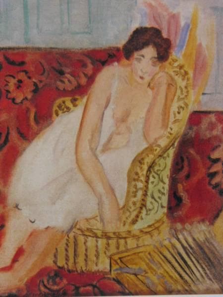 Henri Matisse、INTERIEUR ROUGE、希少高級画集画