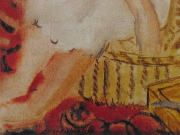 Henri Matisse、INTERIEUR ROUGE、希少高級画集画