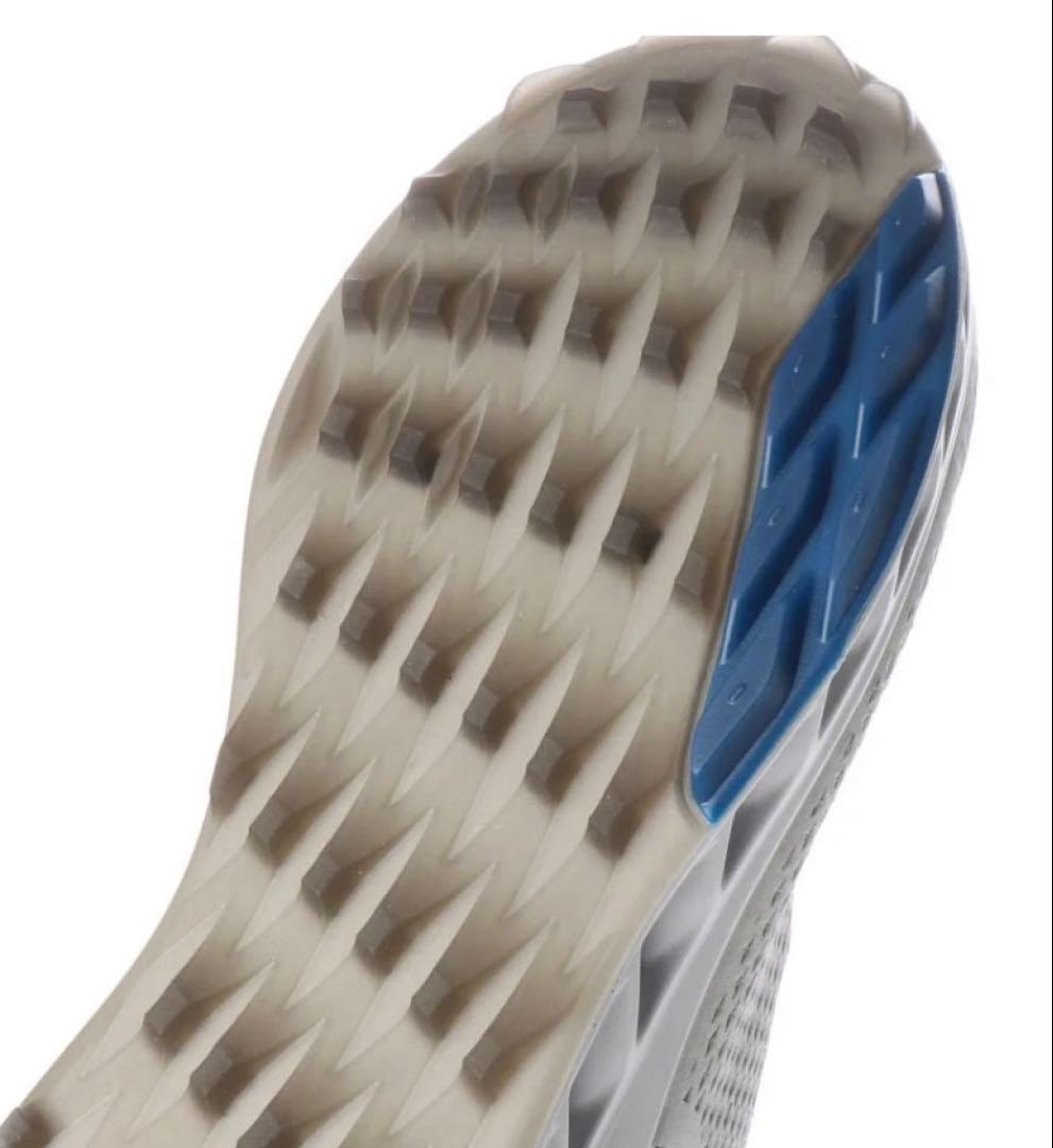 新品タグ付き　ECCO ゴルフシューズ 25.5cm グレー