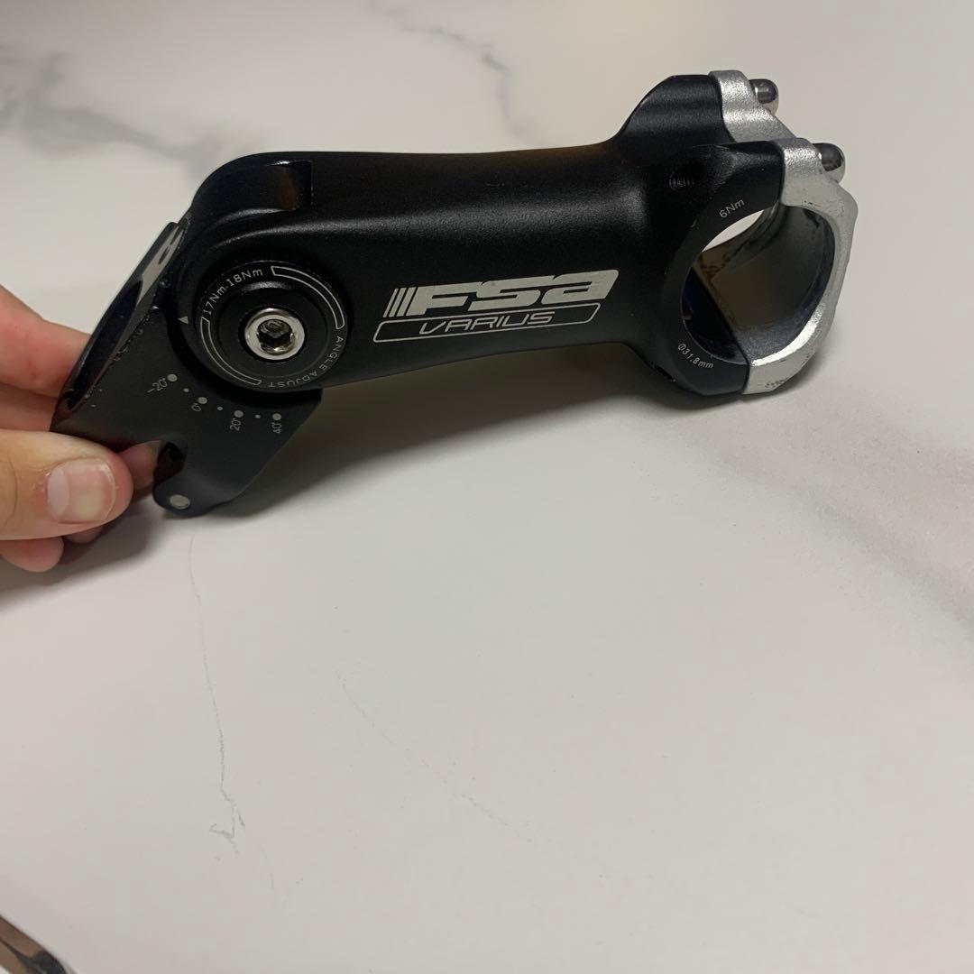 FSA V-Drive ステム 31.8mm ブラック