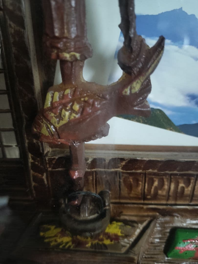 田舎風木枠の飾り