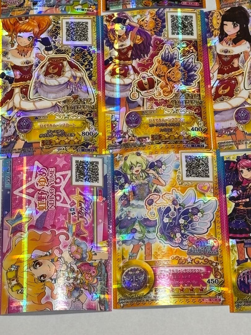 アイカツスターズ！ 星のツバサ SPR入り カード まとめ売り 引退品 虹野ゆめ