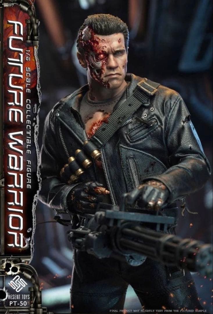 ミリタリー PRESENT TOYS PT-SP51 T800 DX.Ver 1/6