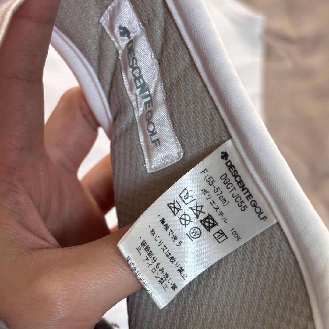 デサントゴルフ ワンピース バイザー セット