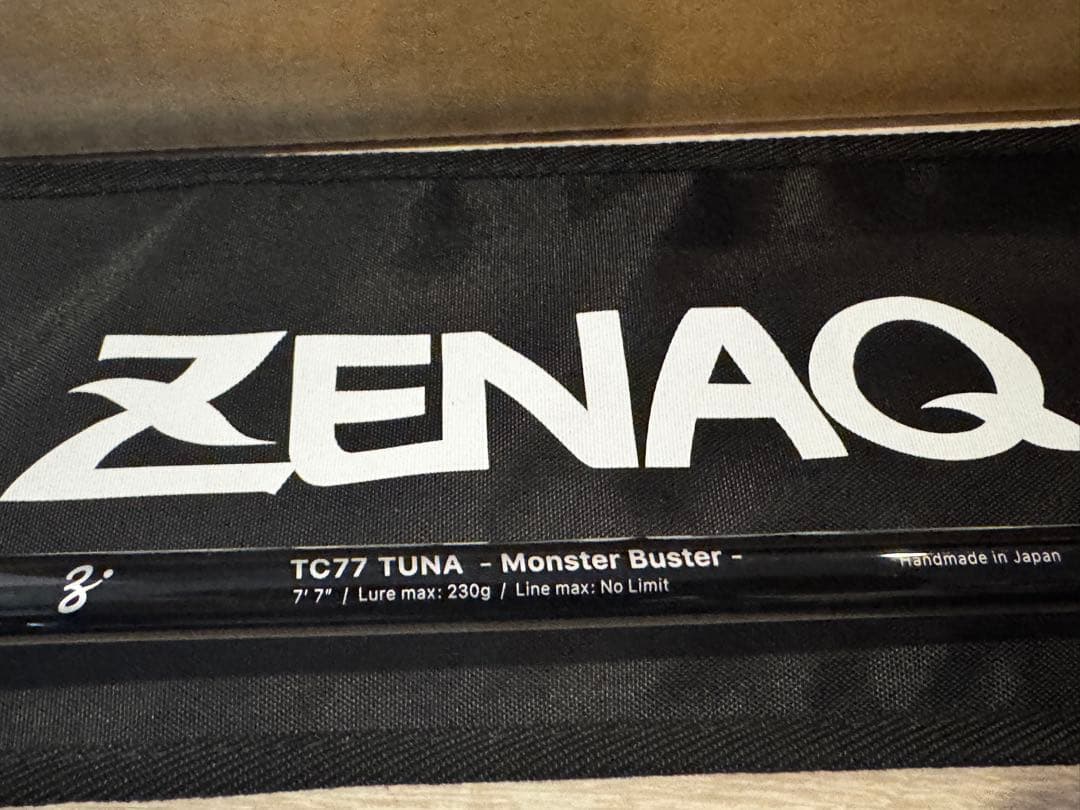 ロッド ZENAQ TC77 TUNA - Monster Buster