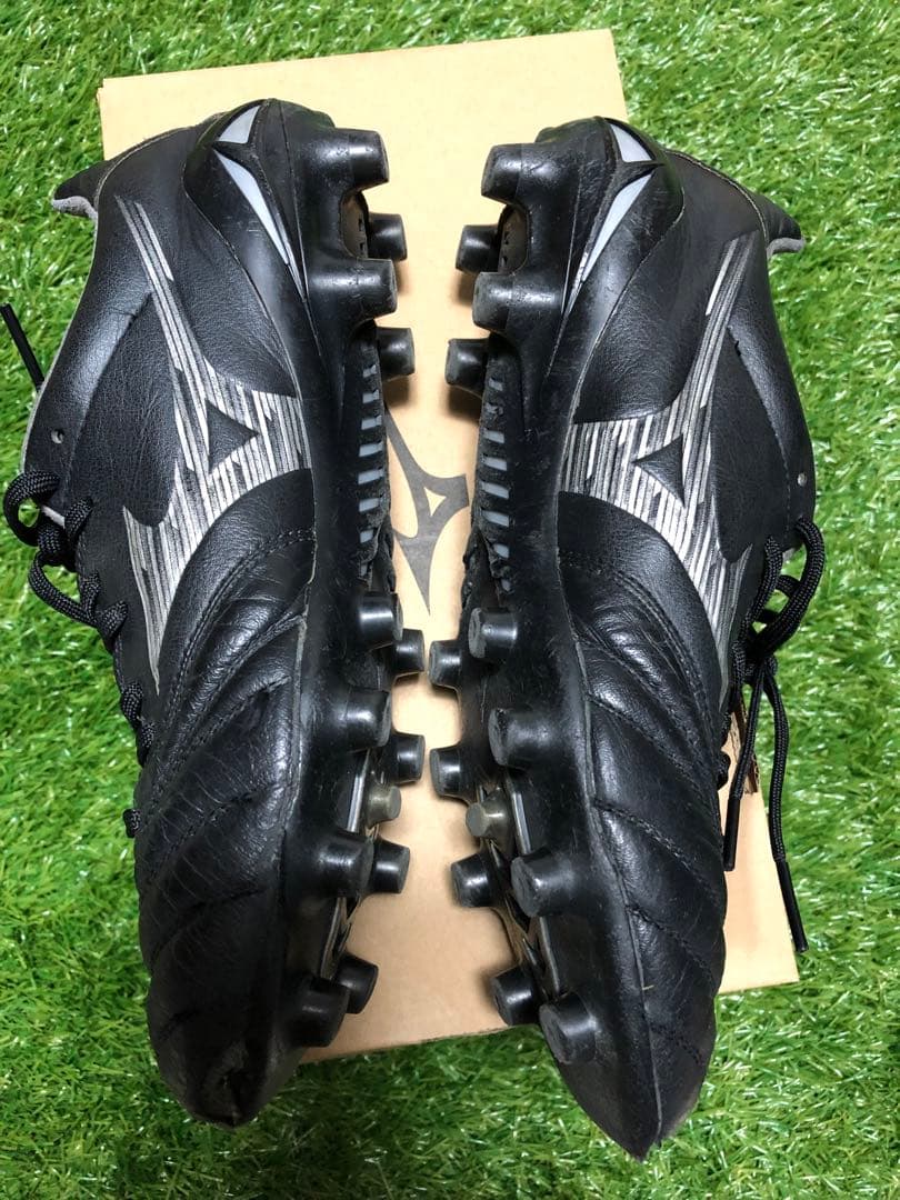 Mizunoモナルシーダネオ3エリート 黒 24.5cm ミズノサッカースパイク