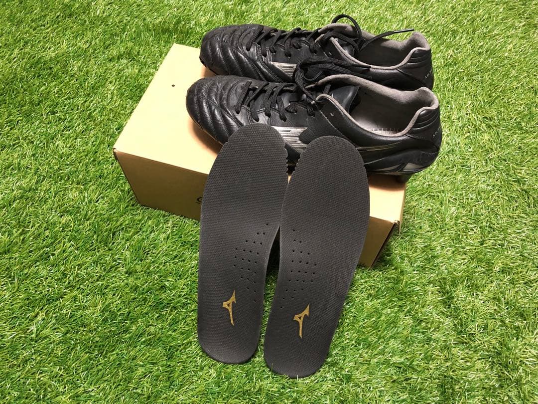 Mizunoモナルシーダネオ3エリート 黒 24.5cm ミズノサッカースパイク