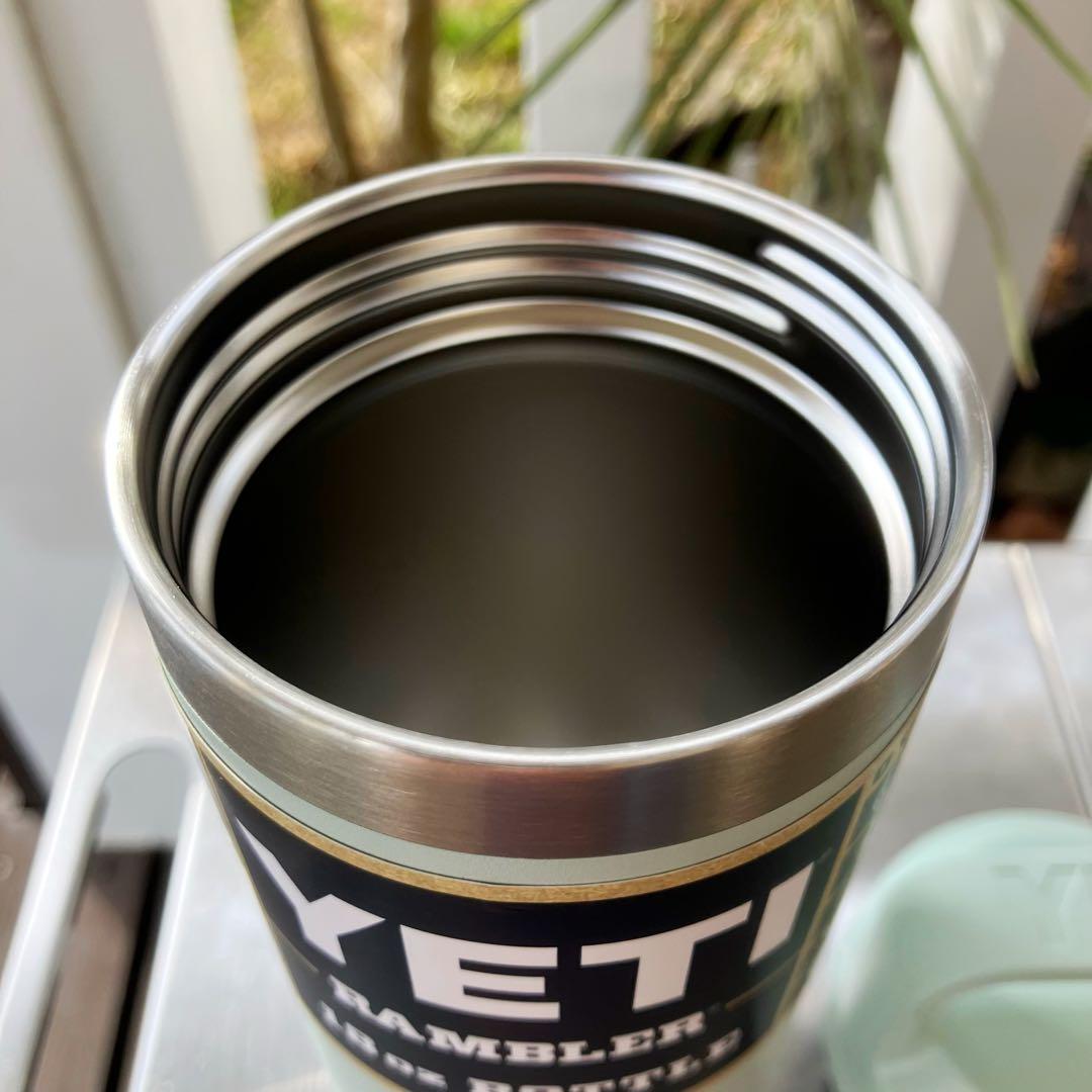 ⭐️YETI⭐️Rambler 18oz ボトル くすみ色 リッヂライン 国内正規品