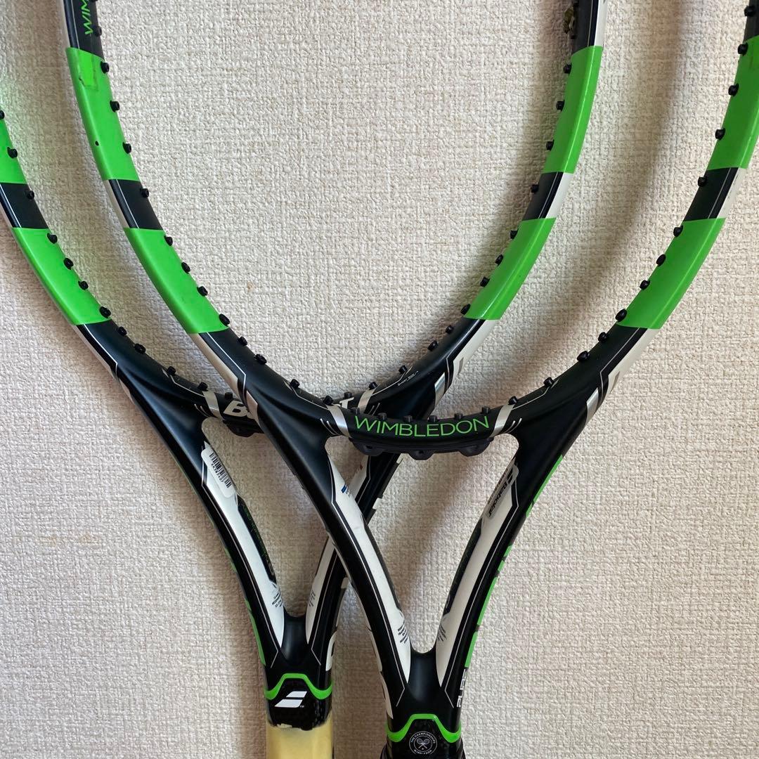 Babolat Wimbledon 限定ピュアドライブ 2本セット