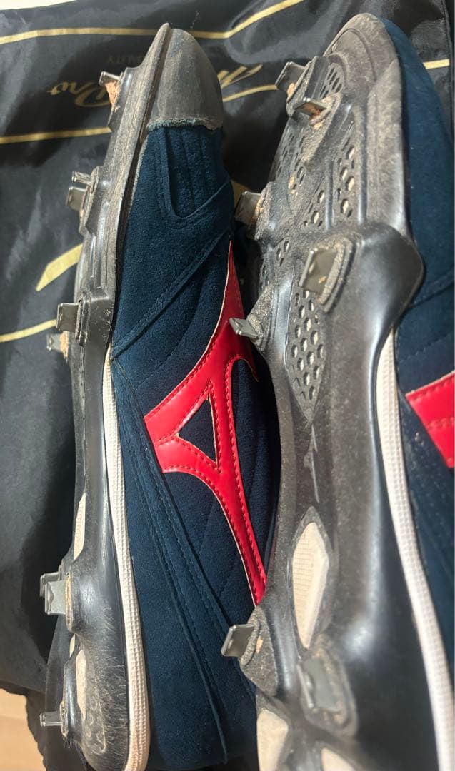 慶應義塾大学野球部Mizuno Pro スパイク 28.5cm収納袋付き