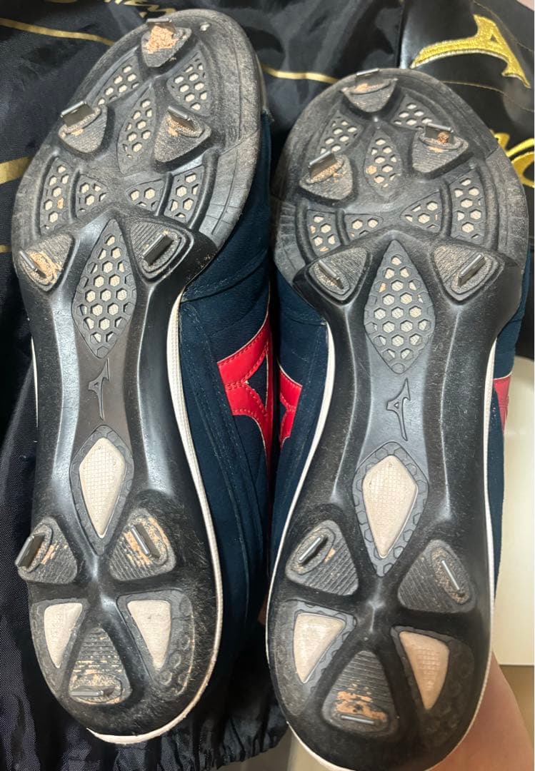慶應義塾大学野球部Mizuno Pro スパイク 28.5cm収納袋付き